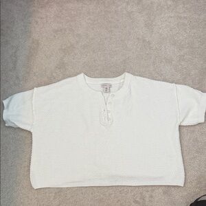 Sincerely Jules M short sleeve crop sweater